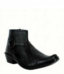 Elvace Black Combat Boot Men Shoes 5008