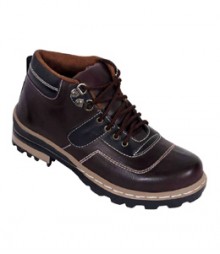 Elvace Chocklaty-Brown Snow Boot Men Shoes 5012