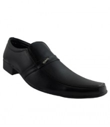 Elvace Black Devis Formal Men Shoes 9011