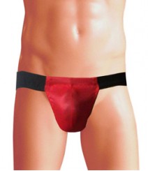 Free Size Italian Lycra Briefs Underwear B-143-Red