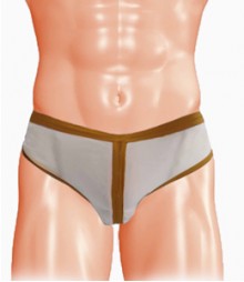 Free Size Italian Lycra Briefs Underwear B-188-Rust
