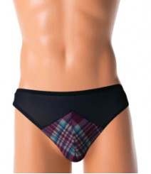 Free Size Italian Lycra Briefs Underwear B-506-Upper-Net