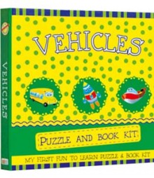 Buy Online Vehicles Puzzle & Book Kit in India 11-1