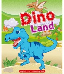 Buy Online Dino Land (Magical 5 in 1 Colouring Book) 23-4