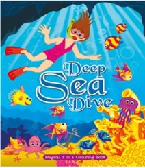 Buy Online Deep Sea Dive (Magical 5 in 1 Colouring Book) 24-1