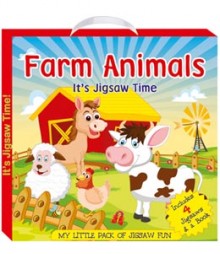 Buy Online Farm Animals (My Little Pack Of Jigsaw Puzzle) 47-0