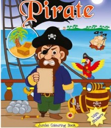 Buy Online Pirate Jumbo Colouring Book 58-6