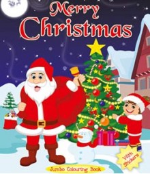 Buy Online Merry Christmas Jumbo Colouring Book 60-9