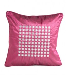Embroided Filled Circles Cushion Covers Set of 5 VFCC-03