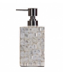 Soap Dispenser of White Mother of Pearl OH-SDPRS