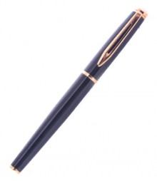 Oval Top Golden Flip Roller Ball Pen PRJ01-10-028