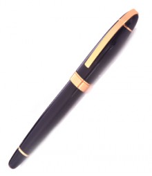 Elite Black Body GoldenMirror Flip Roller pen  PRJ01-10-032