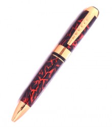 Gold On Fire Roller Ball Pen PRJ01-10-041