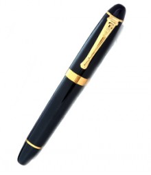 Elite Black and Golden Roller Ball Pen PRJ01-10-045