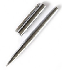 Silver Patterned Designer Ball Pen PRJ029