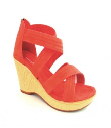Red Semi-Formal (Office / Evening Wear) Sandals Glx218rd