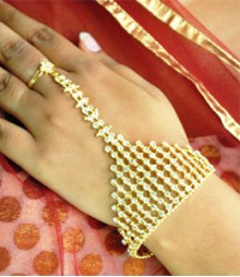 Indian Ethnic Ring Bracelet FSNV08