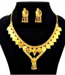 Pretty Coin Jewelry Set FAAPER30 Made from Alloy