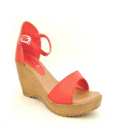 Red Semi-Formal (Office / Evening Wear) Sandals Nic3908rd