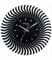 WEB WORLD SERIES Illusion Analog Wall Clock RC-0307-I-Black