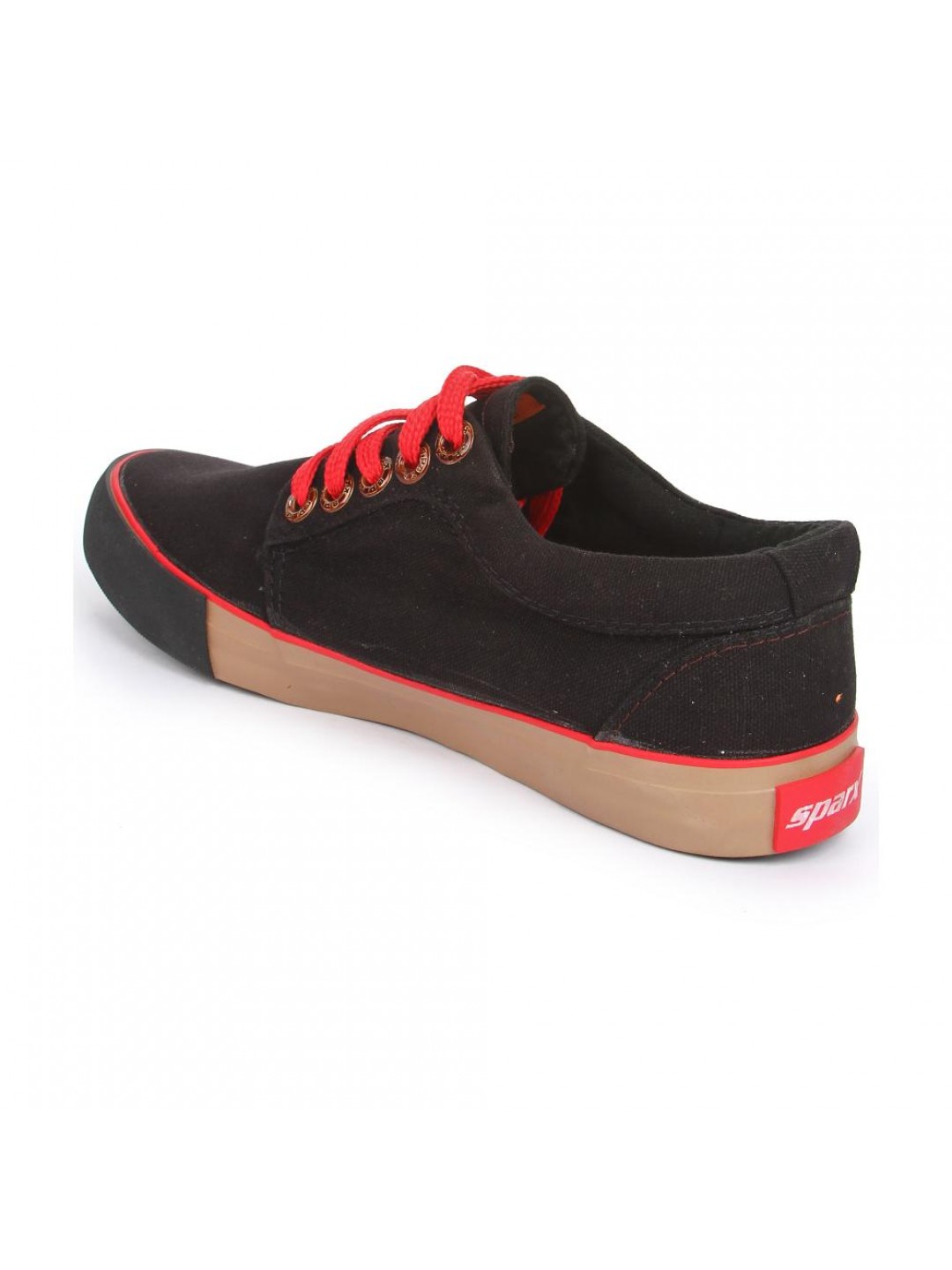 sparx shoes red black