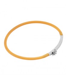 Tanya Rossi Sterling Silver Charm Orange Bracelet TRBR29A