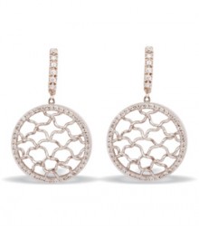 Tanya Rossi Sterling Round Earrings TRE439A