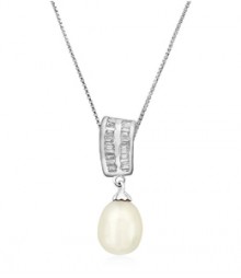 Tanya Rossi Sterling Silver Pearla Palermo Pendant TRP0001.WH