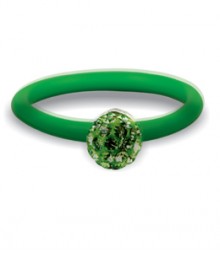 Tanya Rossi Green Silicone Rings TRR230A
