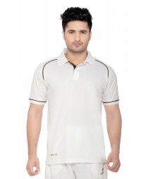 JW Cricket Whites T-Shirt (Half Sleeves) OMTshirts-011