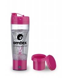 Protein Mixer & Gym Shaker with Sipper 600 ml Bottle in Pink