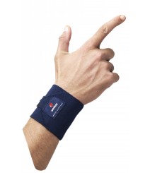 Wrist Supporter Firm Grip Free Size in Blue Color